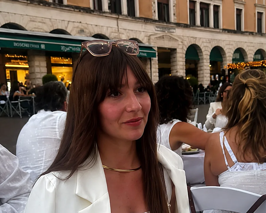 Lucia Triches, che realizza i gioielli Dolomea