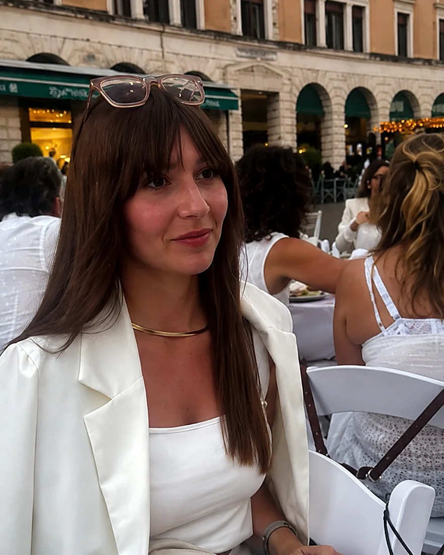 Lucia Triches, che realizza i gioielli Dolomea